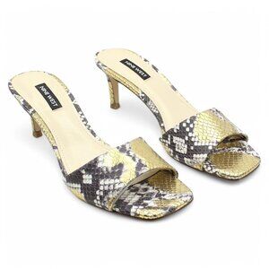 Marina Heeled Slide Sandals